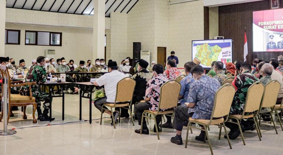 Bupati Hendy: Jember Zona Oranye COVID-19, Shalat Ied di Rumah Sesuai Surat Edaran Menteri Agama RI 